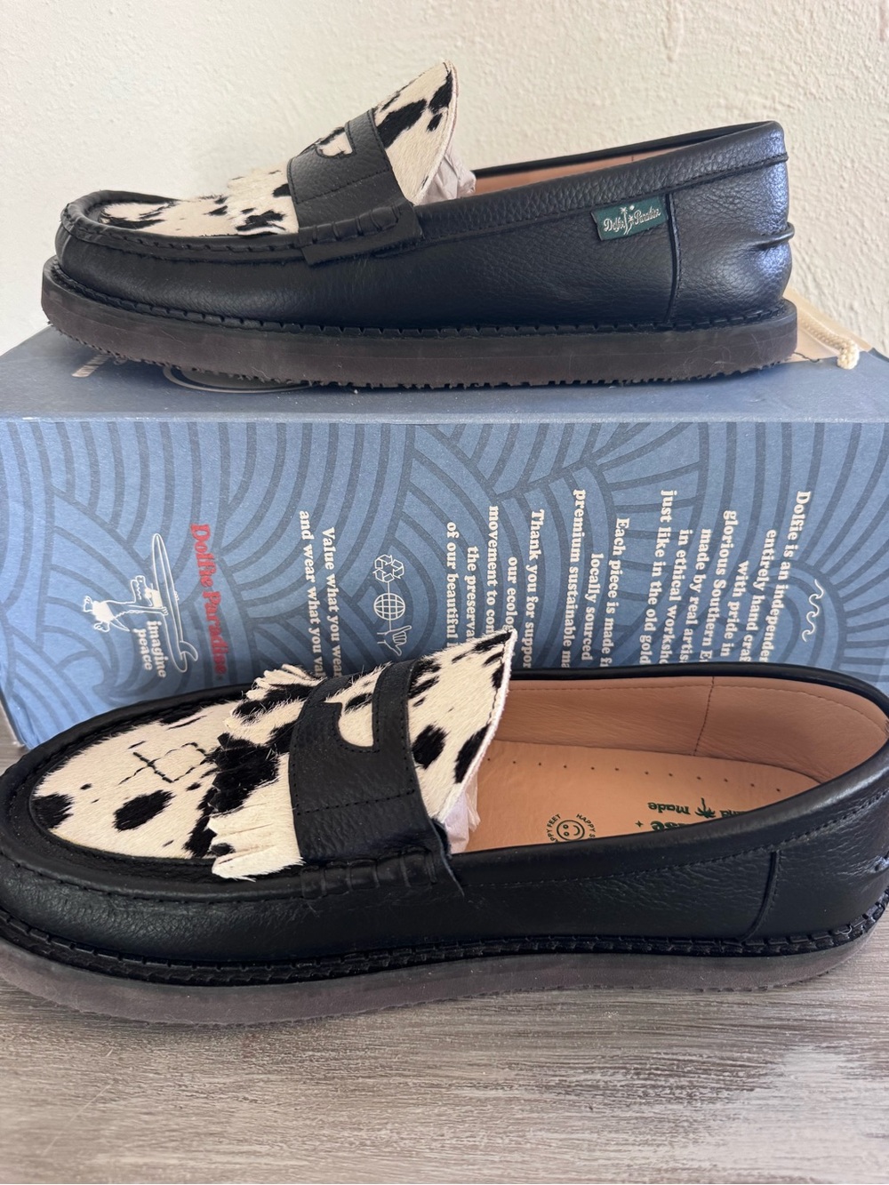 DOLFIE Paradise Duke 3 Wildhide Loafers - Size 43 - Picture 7 of 9